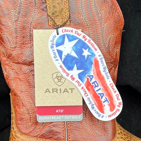 Ariat Ridgeback Cowboy Boot NWT M 8D main image 6